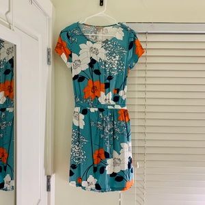 NWT floral banana republic dress